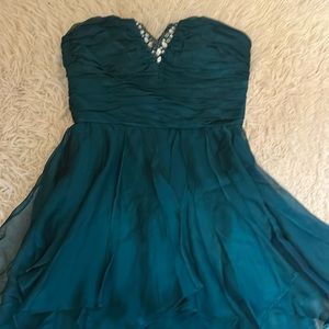 Morgan & Co teal dress.  Size 5/6